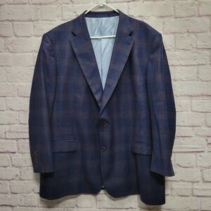 Ermenegildo Zegna Trofeo Cashmere Wool Sport Coat Blazer 51R Old Money Luxury